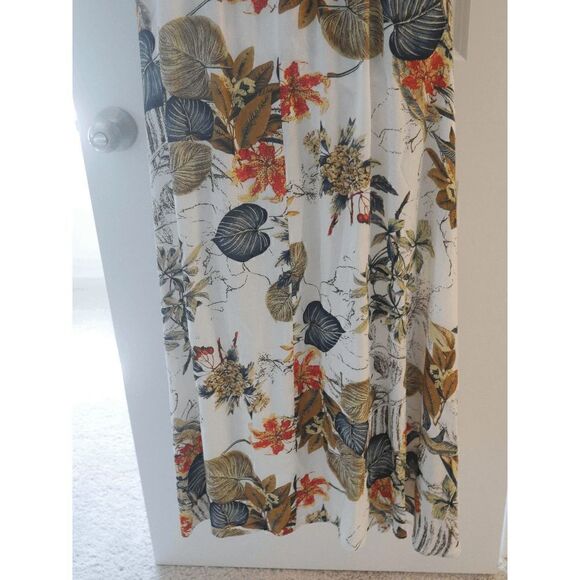 Fashion Nova Hot Tropic Print Off Shoulder Overlay Romper Size S - Picture 5 of 8